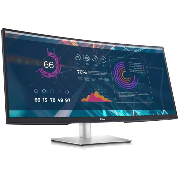 Dell P3421W ívelt USB-C monitor