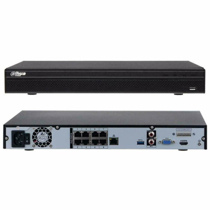 Dahua NVR4208-8P-4KS2 8 csatornás NVR